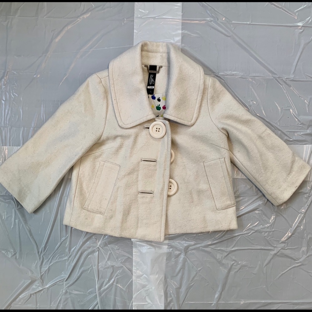 Priorities off white jacket